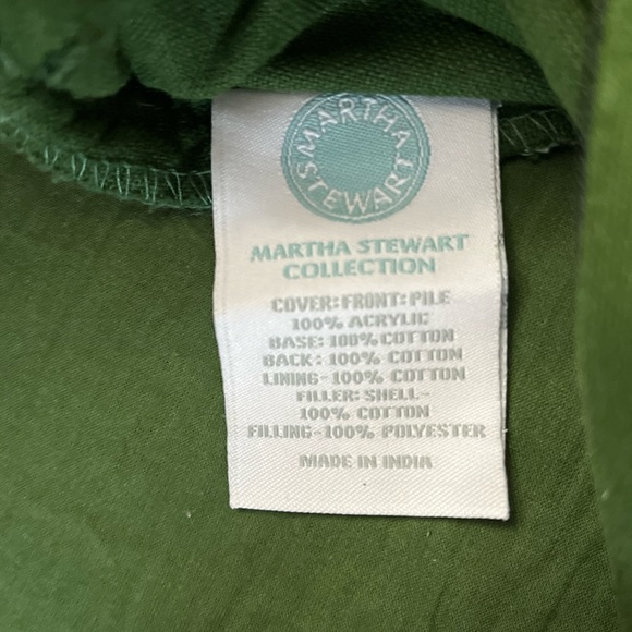 Macy’s Dachshund Holiday Hooked Accent Decor Pillow 21” x 15” - Picture 6 of 8